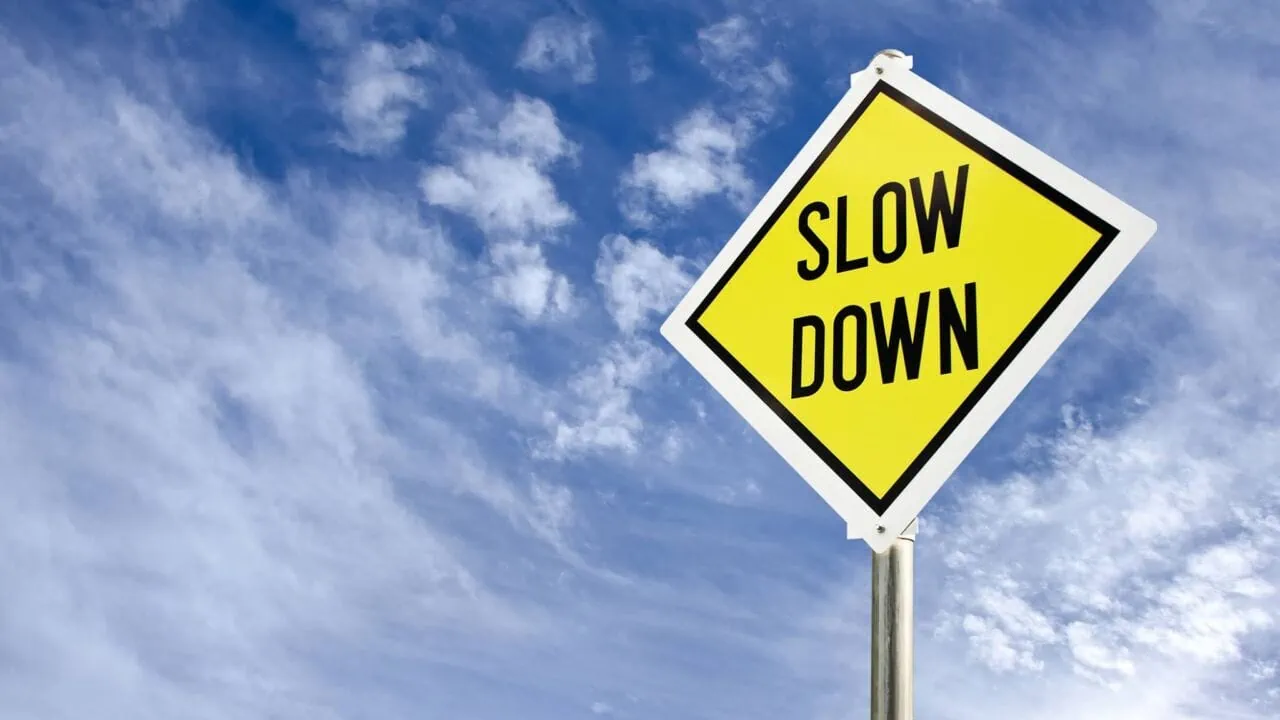 2014 02 21 Slow Down Road Sign Grist Org