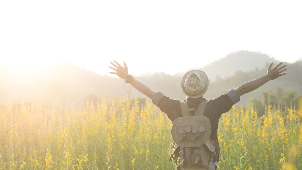 Freedom And Relaxation Travel Outdoor Enjoying Nature